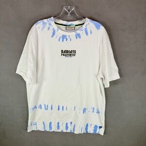 Scotch & Soda Amsterdam Mens T-Shirt XL Positivity Tie-Dye Weekend Edition